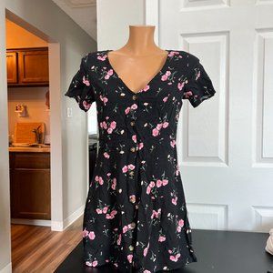 Divided Floral Dress